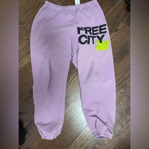 Purple FreeCity OG sweatpants